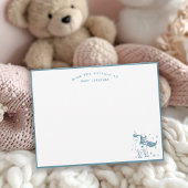 Magical Unicorn From the Nursery of Baby Mitteilungskarte