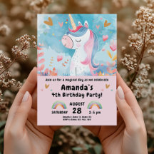 Magical Unicorn Geburtstagsparty für Mädchen