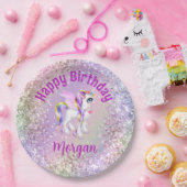 Magical Unicorn Geburtstagsparty Paper Pappteller (Party)