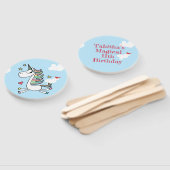 Magical Unicorn Hand Fan Fächer (Non-assembled)