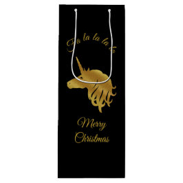 Magical Unicorn Holiday Geschenktüte Für Weinflaschen