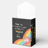 Magical Unicorn Imitate Glitzer Birthday Gefallen Geschenkschachtel (Geöffnet)