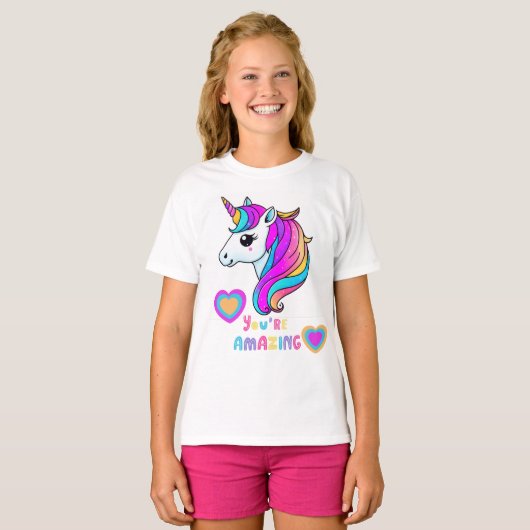 Magical Unicorn Kids T-Shirt (Vorne ganz)