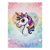 Magical Unicorn Kinderzimmer Poster (Vorderseite)