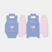 Magical Unicorn Niedlich Blue Birthday Gefallen Geschenkschachtel (Ungefaltet)