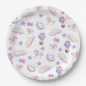 Magical Unicorn Party Box Pappteller (Vorderseite)