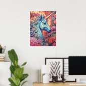 Magical Unicorn Party Poster (Heimbüro)