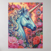 Magical Unicorn Party Poster (Vorne)