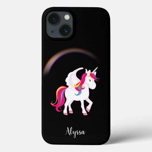 Magical Unicorn Personalisiert Case-Mate iPhone Ca Hülle (Rückseite)