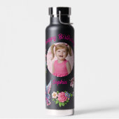 Magical Unicorn Photo Birthday Water Bottle Gift Trinkflasche (Links)