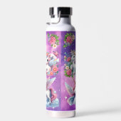 Magical Unicorn Photo Birthday Water Bottle Gift Trinkflasche (Rechts)