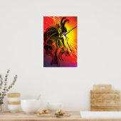 Magical Unicorn Poster (Küche)