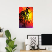 Magical Unicorn Poster (Heimbüro)
