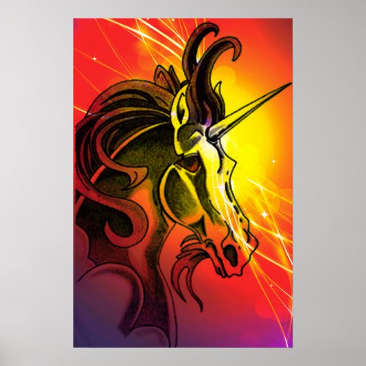 Magical Unicorn Poster (Vorne)