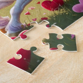 Magical Unicorn & Puppy Love Heart Field Puzzle (Seite)