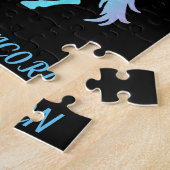 "MAGICAL UNICORN" Puzzle für Mädchen personalisier (Seite)