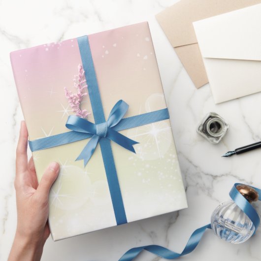 Magical Unicorn Rainbow Birthday Party Geschenkpapier (Schenken)