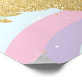 MAGICAL UNICORN RAINBOW POSTER (Ecke)