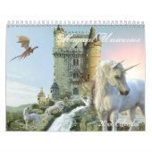 Magical Unicorn Schönes Fantasieland Kalender (Titelbild)