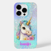 Magical Unicorn Sparkle Case-Mate iPhone Hülle (Rückseite)