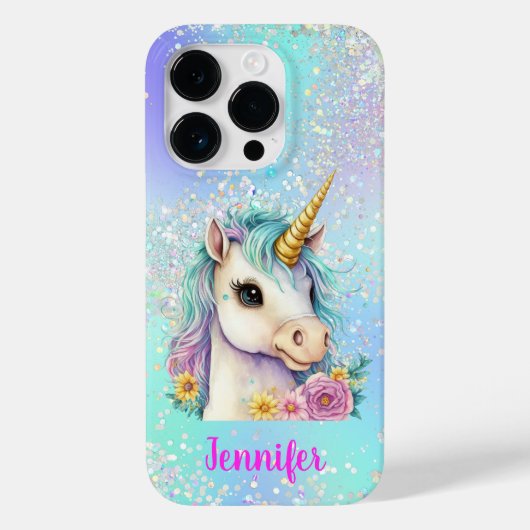 Magical Unicorn Sparkle Case-Mate iPhone Hülle (Rückseite)