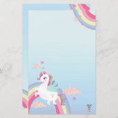 Magical Unicorn Stationpapier (Vorne/Hinten)
