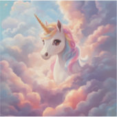 Magical Unicorn Sticker (Vorderseite)