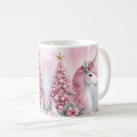 Magical Unicorn Tasse - Whimsical Trinkbehälter fo (VorderseiteRechts)