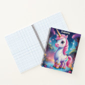Magical Unicorn Wonderland Personalisiert Notizblock (Innenseite)