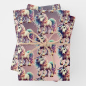 Magical Unicorn Wrapping Paper Geschenkpapier Set (Beispiel)