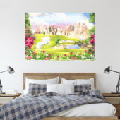 Magical United Kingdom - Fantasy Castle Landschaft Leinwanddruck (Insitu (Schlafzimmer))