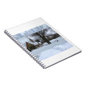 Magical Urban Snow Scene – Winter in the City Notizblock (Rechte Seite)