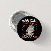 Magical Valentine's Kisses Button (Vorne & Hinten)