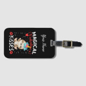 Magical Valentine's Kisses Gepäckanhänger (Vorderseite (Horizontal))