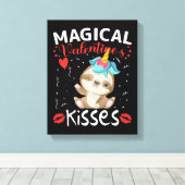 Magical Valentine's Kisses Leinwanddruck (Insitu (Holzboden))