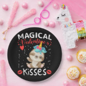 Magical Valentine's Kisses Pappteller (Party)