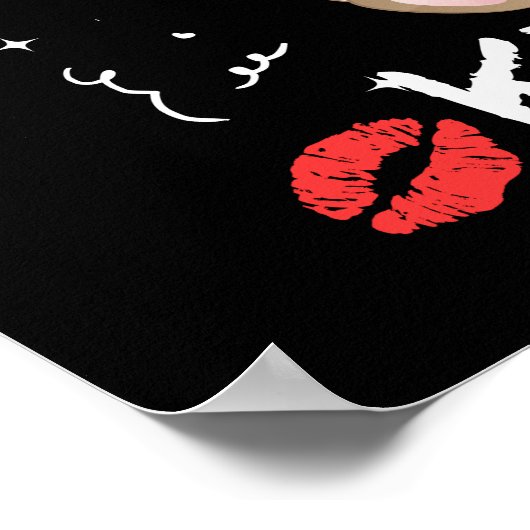 Magical Valentine's Kisses Poster (Ecke)