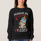 Magical Valentine's Kisses Sweatshirt (Vorderseite)