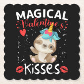 Magical Valentine's Kisses Untersetzer (Vorderseite)
