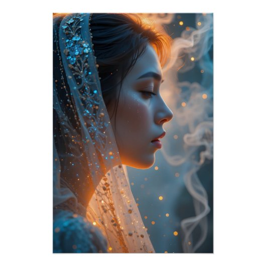 Magical Veil Portrait Poster (Vorderseite)