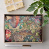 Magical Vintage Wonderland Alice Cat Scene Seidenpapier (Geschenk)