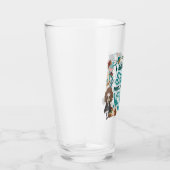 Magical Watercolor "I feierlich Swear" Glas (Rechts)