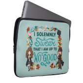 Magical Watercolor "I feierlich Swear" Laptopschutzhülle (Vorne Rechts)