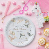 Magical Whales Balloons Stars Baby Dusche Pappteller (Party)