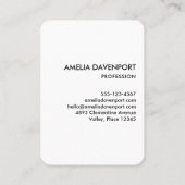 Magical Wild Wolf mit Phantastischen blauen Augen Visitenkarte (Rückseite)