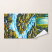 Magical Wilderness Bubbling Brook Badhandtuch Set (Handtuch)