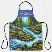 Magical Wilderness Bubbling Brook Schürze (Vorderseite)