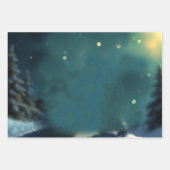 Magical winter moments, two skeletons geschenkpapier set (Vorderseite 3)