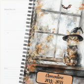 Magical Witch Cat Undated Appointment Book Diary  Planer