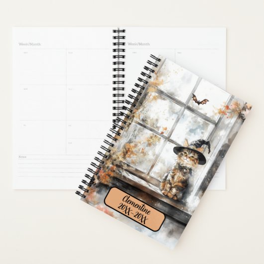 Magical Witch Cat Undated Appointment Book Diary Planer (Anzeige)